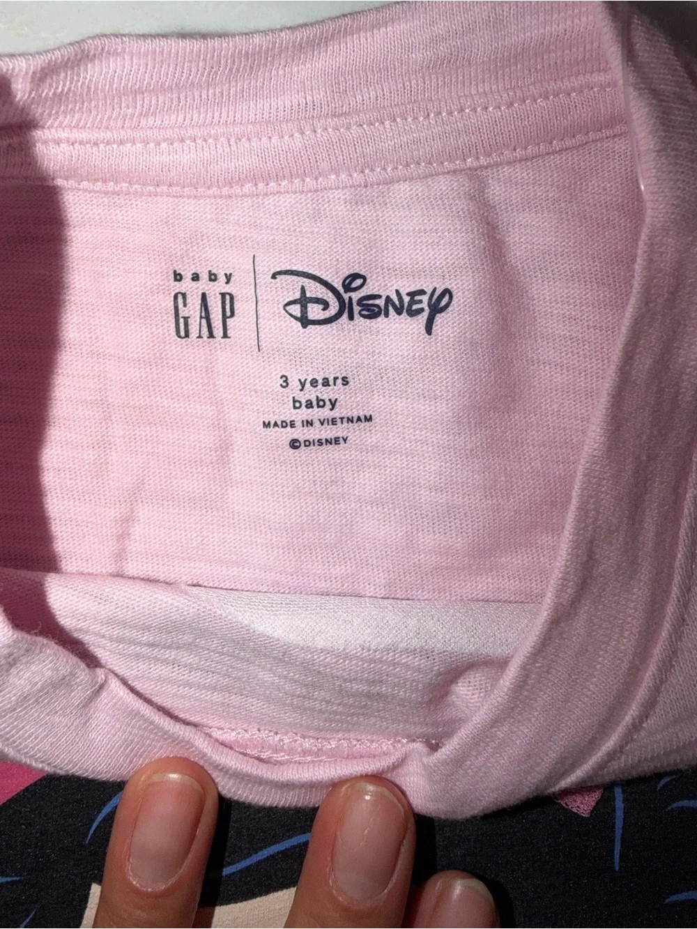Baby Gap Disney Snow White Girls Pink Graphic Tee 3T NWT